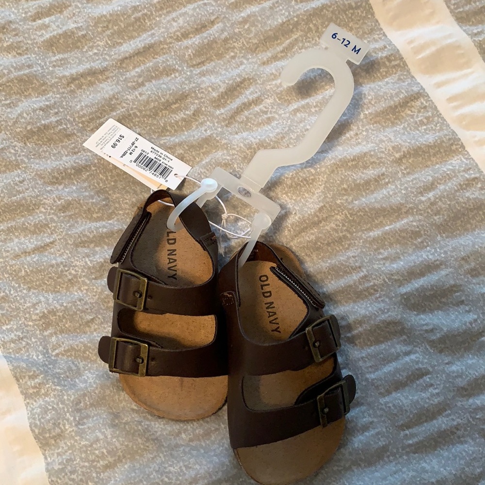 Old Navy Brown Infant Sandals